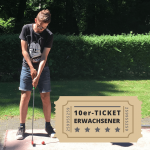Golfticket 10er-Karte Erwachsener